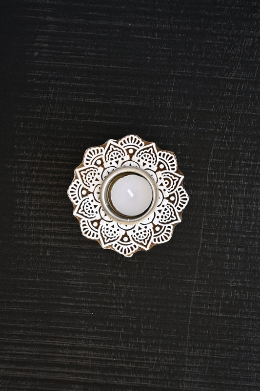 Flower Tea Light Holder