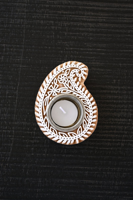 Paisley Tea Light Holder